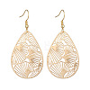 Brass Dangle Earrings FS-WGC6E98-02-1