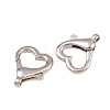 Alloy Lobster Claw Clasp STAS-B121-02P-05-1-2