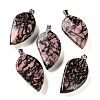 Natural & Synthetic Mixed Gemstone Pendants GG-CBACB71-05P-2
