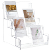 4-Tier Acrylic Postcard Display Stand DIY-WH0430-655-1