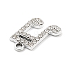 Alloy Rhinestone Pendants FIND-U026-18P-2