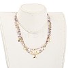 Beaded Necklaces & Pendant Necklace Sets NJEW-JN03076-5