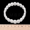 Natural Quartz Crystal Faceted Beaded Stretch Bracelets for Women BJEW-K251-07T-5