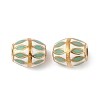 304 Stainless Steel Enamel Beads STAS-P380-81G-01-2