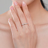 925 Sterling Silver Micro Pave Cubic Zirconia Finger Rings for Women FS-WGD3007-05-1