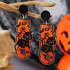 Ghost Halloween Acrylic Stud Earrings for Fun and Unique Costume Parties ED2985-2-1