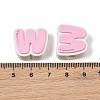 Plastic European Beads PL-CBA02CB-01W-3