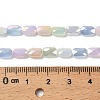 Electroplate Glass Beads Strands EGLA-P065-02A-01-4