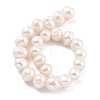 Natural Cultured Freshwater Pearl Beads Strands PEAR-C003-15D-3