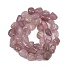 Natural Madagascar Rose Quartz Beads Strands LS-G-Q060-E21-03-3