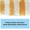 6 Styles 4144 Pcs Glass Seed Beads SEED-HY0001-19-5