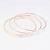 304L Stainless Steel Buddhist Bangles BJEW-G568-15-1