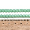 Opaque Glass Beads Strands GLAA-G125-01C-02-4