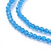 Transparent Glass Beads Strands GLAA-F094-A02-3