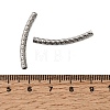 304 Stainless Steel Tube Beads STAS-B128-13A-P-3