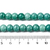 Ombre Effect Dyed Glass Beads Strands X-GLAA-T031-01O-09-5