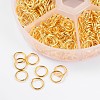 1 Box Open Jump Rings Brass Jump Rings KK-X0068-G-B-2