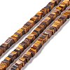 Natural Tiger Eye Beads Strands G-K326-06-1