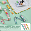 7.5M 3 Colors Printed Cotton Ribbon OCOR-FG0003-33-4