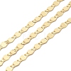 Brass Horse Eye Link Chains CHC-Z002-02G-1