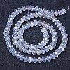 Electroplate Glass Beads Strands EGLA-A034-T3mm-B02-2