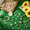 Unfinished Natural Wood Beads WOOD-PH0008-86-4