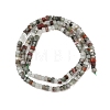 Natural African Bloodstone Beads Strands G-G345-C09-2x4mm-3