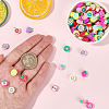 350Pcs Fruit Handmade Polymer Clay Beads CLAY-PA0001-05-3