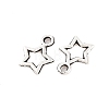 Tibetan Style Alloy Star Charms TIBEB-O004-29-3