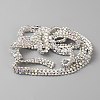 3 Yards Glass Rhinestone Trimming DIY-WH0671-320A-2