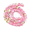 Synthetic Moonstone Beads Strands G-E573-01B-11-3