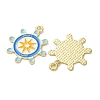 Ocean Alloy Enamel Pendants ENAM-B041-01L-3