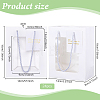 Rectangle Paper Gift Bags LS-ABAG-WH0040-57-2