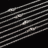 Brass Cable Chain Necklace SW028-S-5