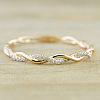 Alloy and Crystal Rhinestone Finger Rings FS-WGF6D8C-03-1