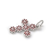 Brass Enamel Pendants KK-A273-02P-3