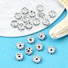 Brass Rhinestone Spacer Beads X-RB-A014-L6mm-28S-NF-4