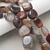 Natural Agate Beads Strands G-H295-D01-16-1