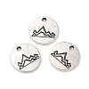 Tibetan Style Alloy Pendants PALLOY-R143-31AS-1