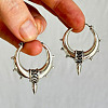Alloy Hoop Earrings FS-WG733CB-09-1
