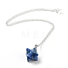 Natural Lapis Lazuli Pendant Dowsing Pendulums G-Q016-04E-2
