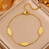 304 Stainless Steel Link Bracelets WG31B8D-01-1