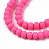 Handmade Polymer Clay Beads Strands CLAY-N008-053-09-3