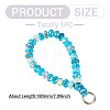 Resin Bead Phone Hand Strap Chains HJEW-TADJ0018-3