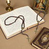 2Pcs Wood Pendant Decorations HJEW-UN00138-2