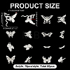 80Pcs 8 Styles DIY Butterfly Jewerly Making Finding Kits FIND-WR0012-21-2