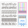 Custom PVC Plastic Clear Stamps DIY-WH0448-0368-1