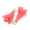 Dyed Synthetic Coral Pendants GG-CBAC295-03G-01-3