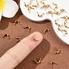 SHEGRACE Brass Bead Tips XGR0055G-61G-4