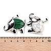 Natural & Synthetic Mixed Stone Pendants G-G112-01P-B-3